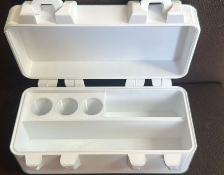 Porta-joias em resina