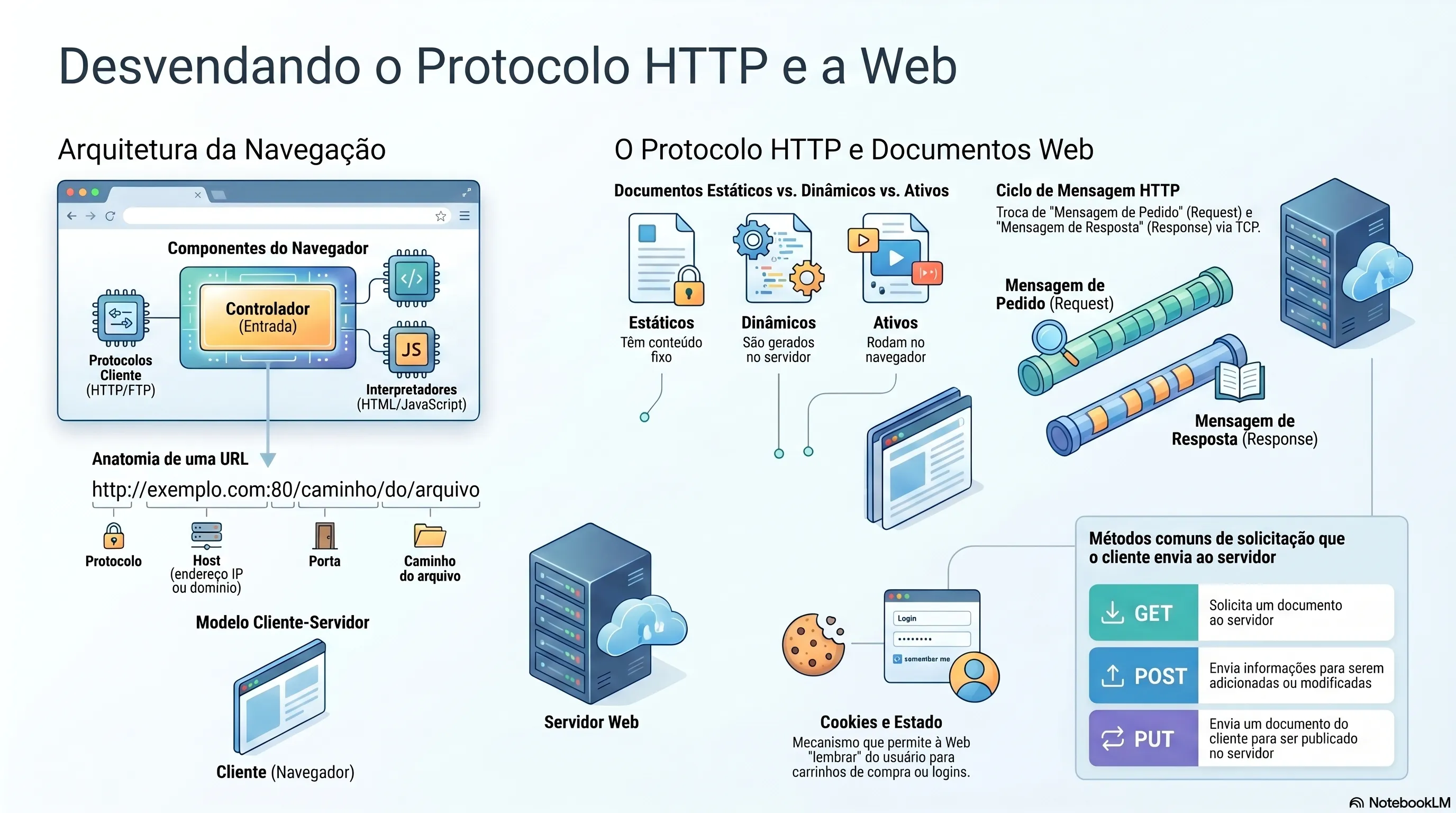 Desvendando o Protocolo HTTP e a Web