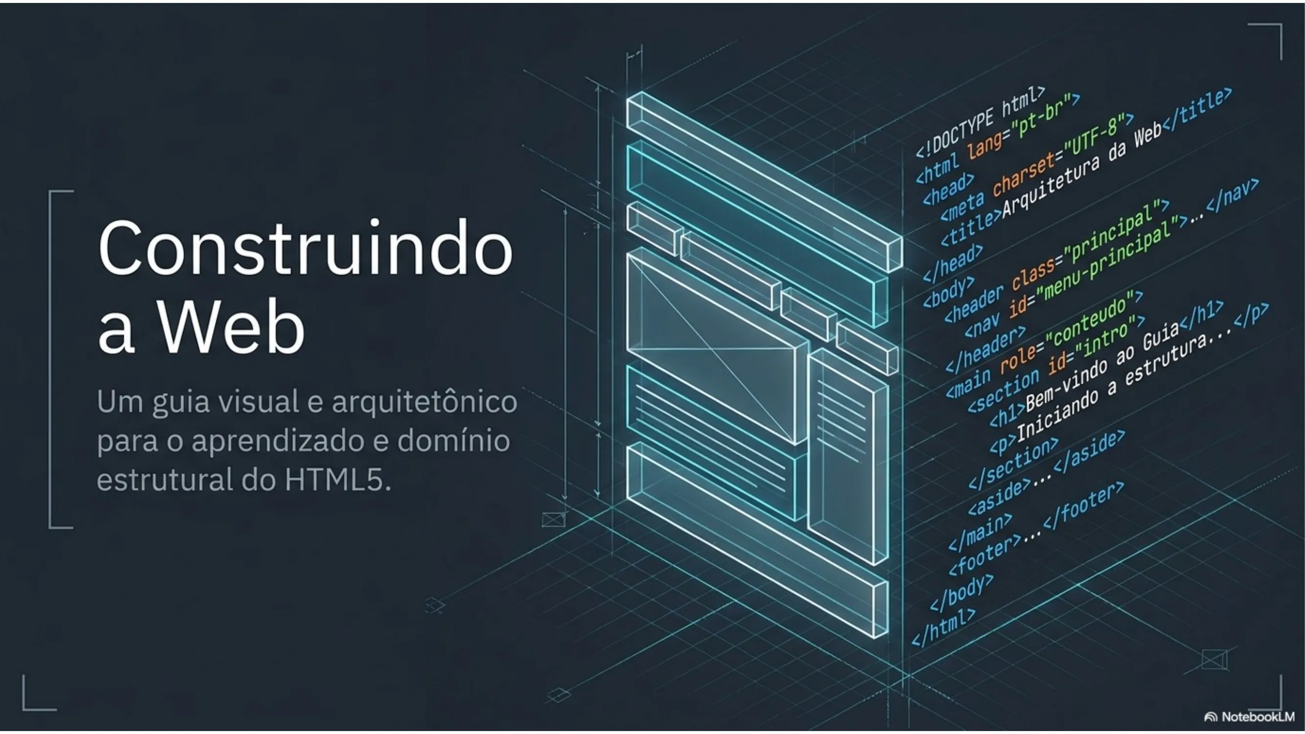 Construindo a Web — guia visual do HTML5