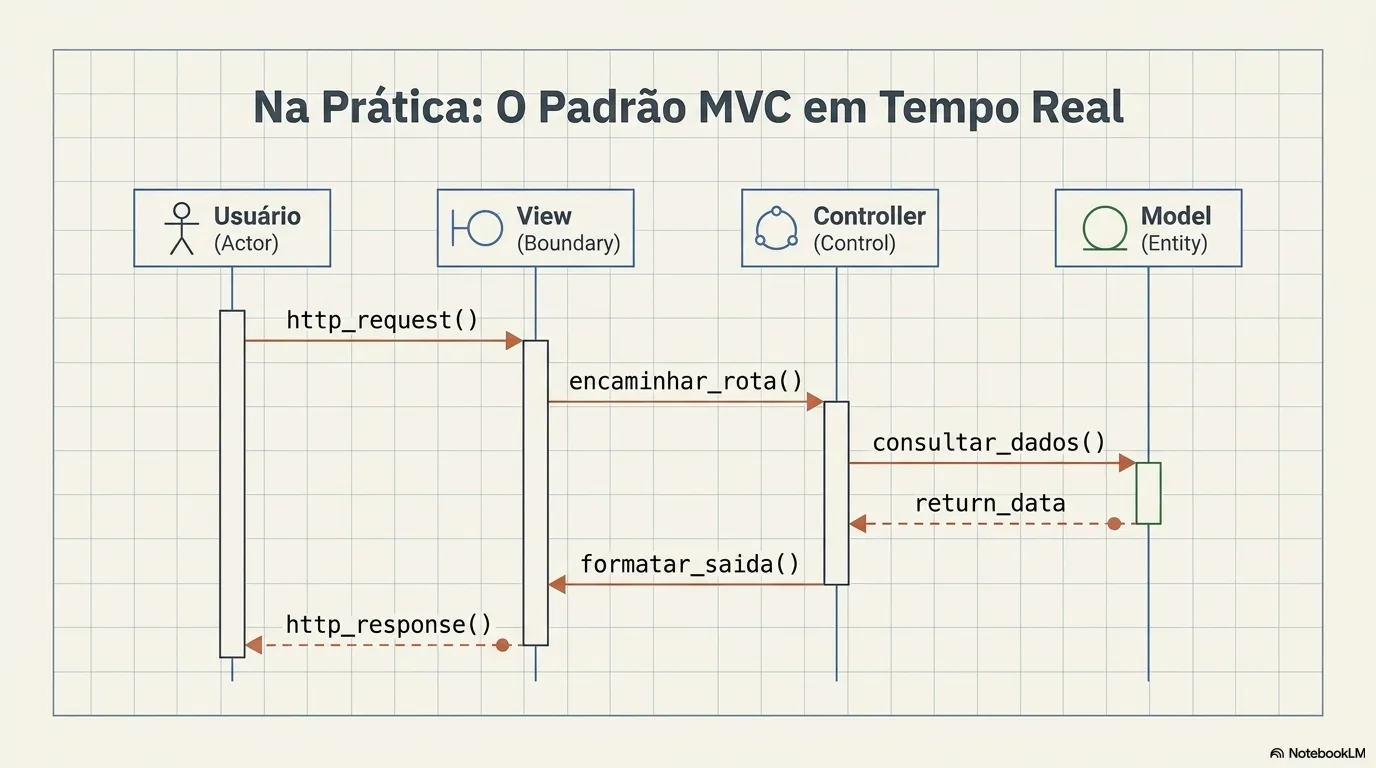 Na Prática: O Padrão MVC em Tempo Real
