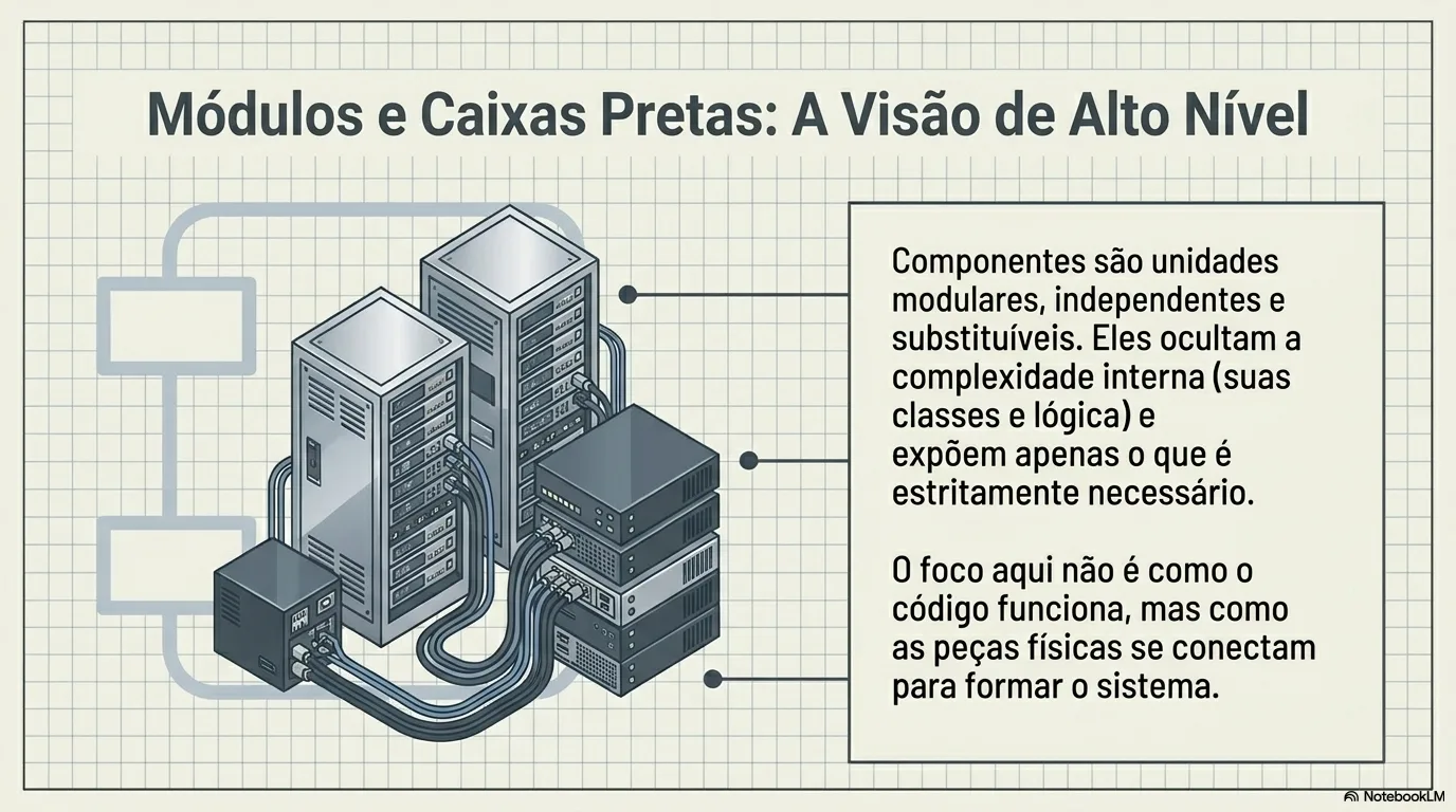 Módulos e Caixas Pretas: A Visão de Alto Nível