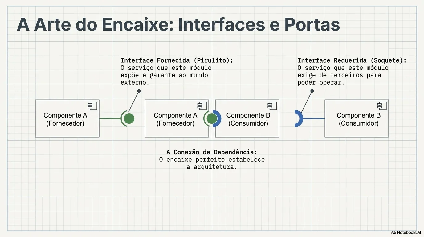 A Arte do Encaixe: Interfaces e Portas