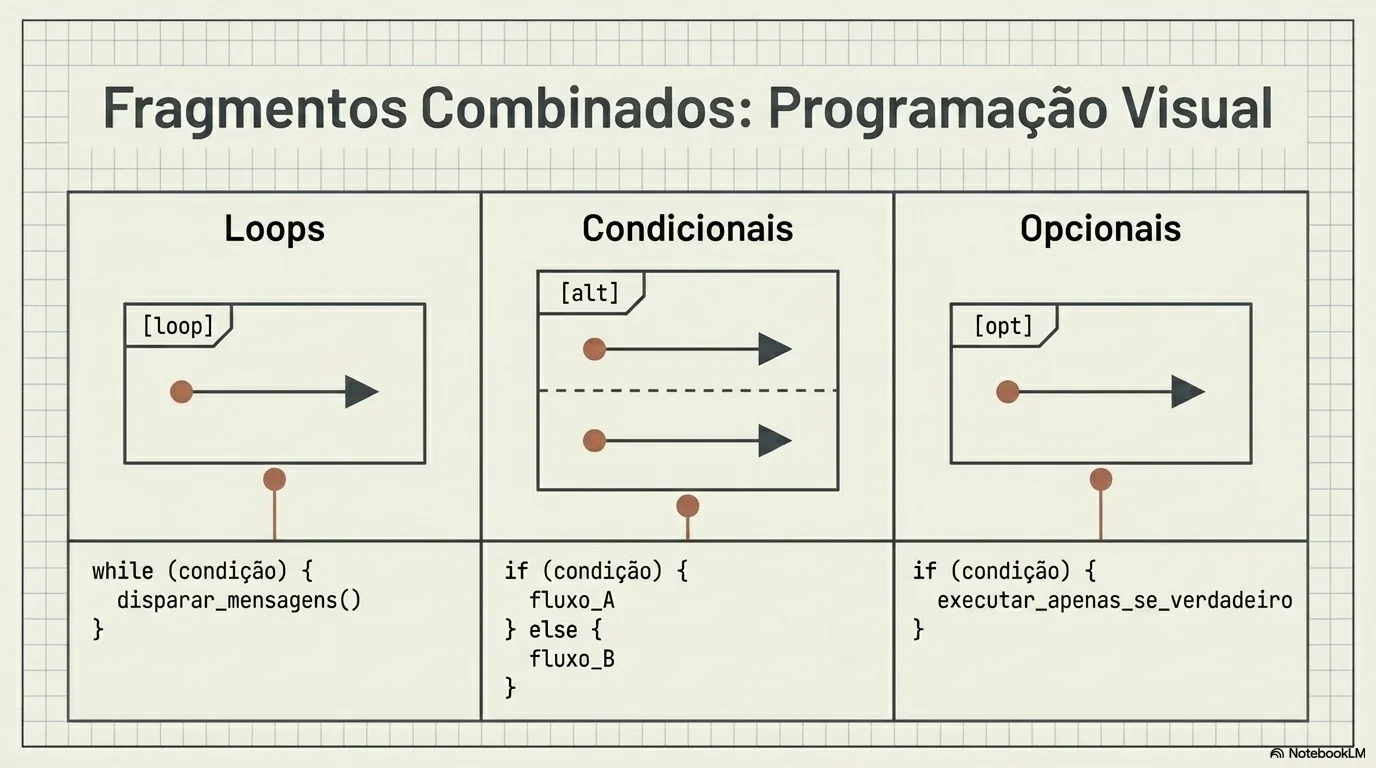 Fragmentos Combinados: Programação Visual