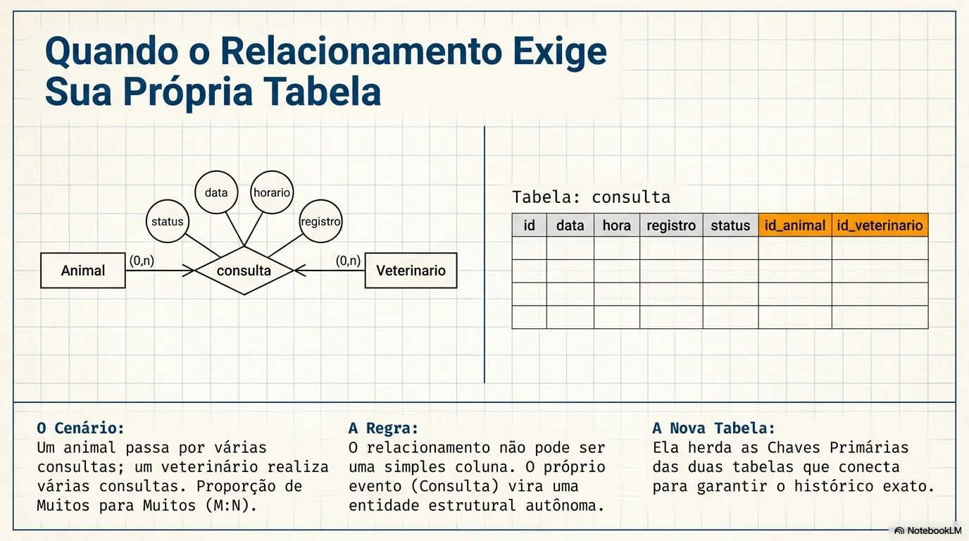 Quando o Relacionamento Exige Sua Própria Tabela