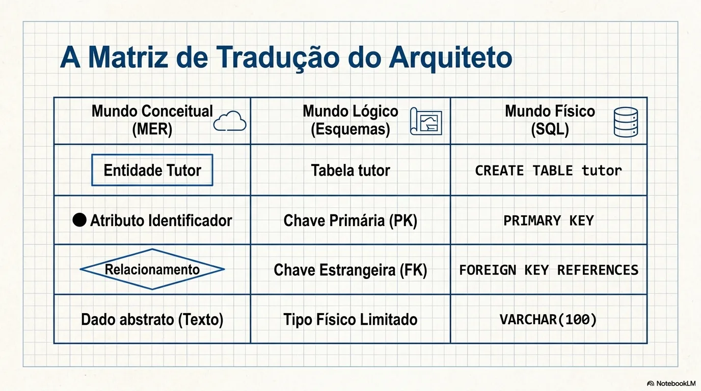 A Matriz de Tradução do Arquiteto