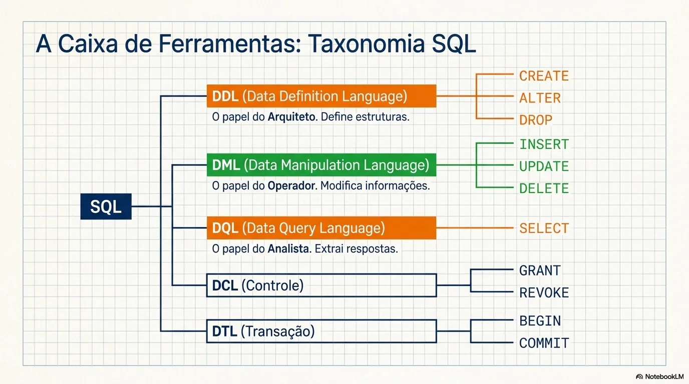 A Caixa de Ferramentas: Taxonomia SQL