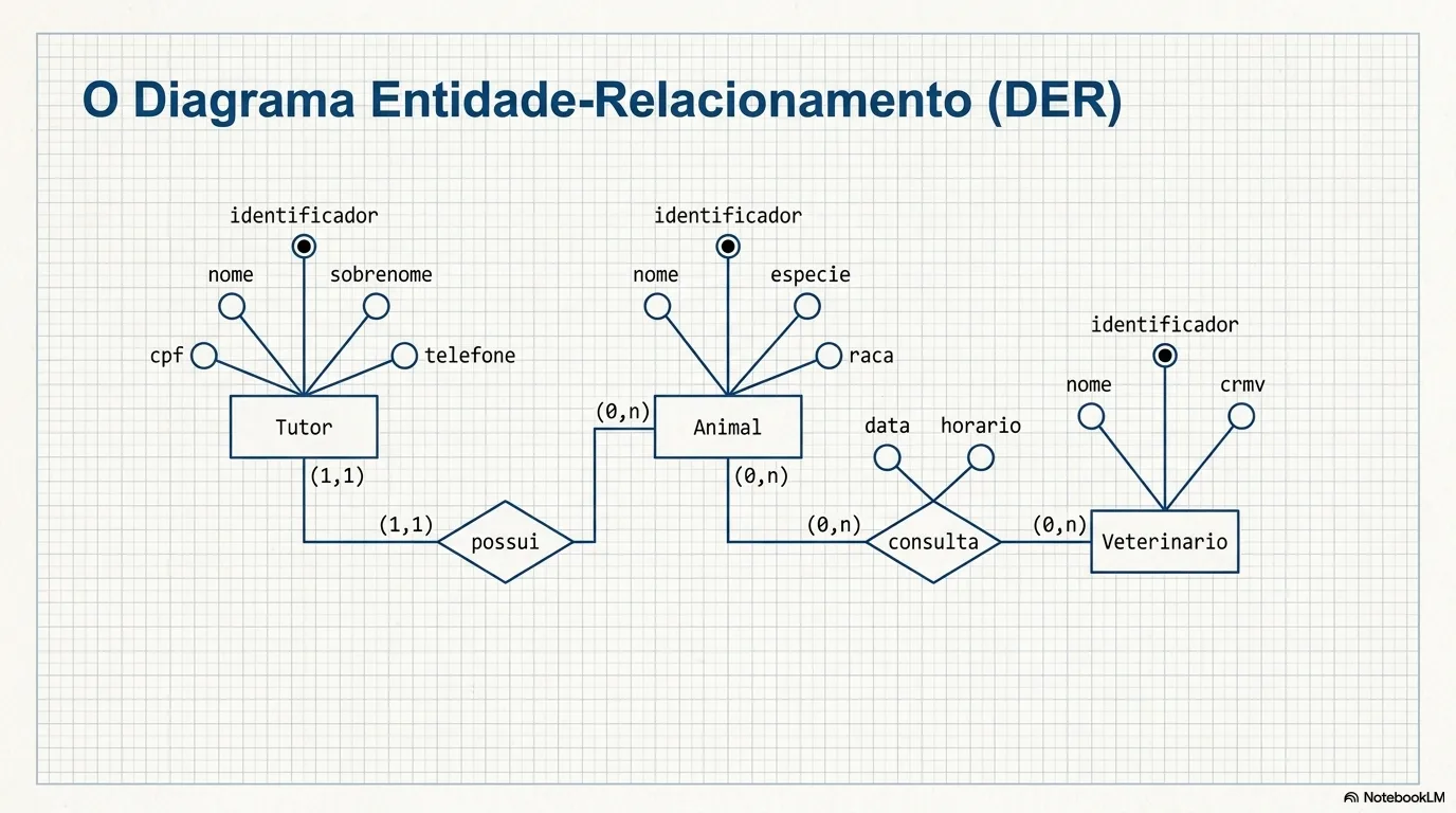O Diagrama Entidade-Relacionamento (DER)